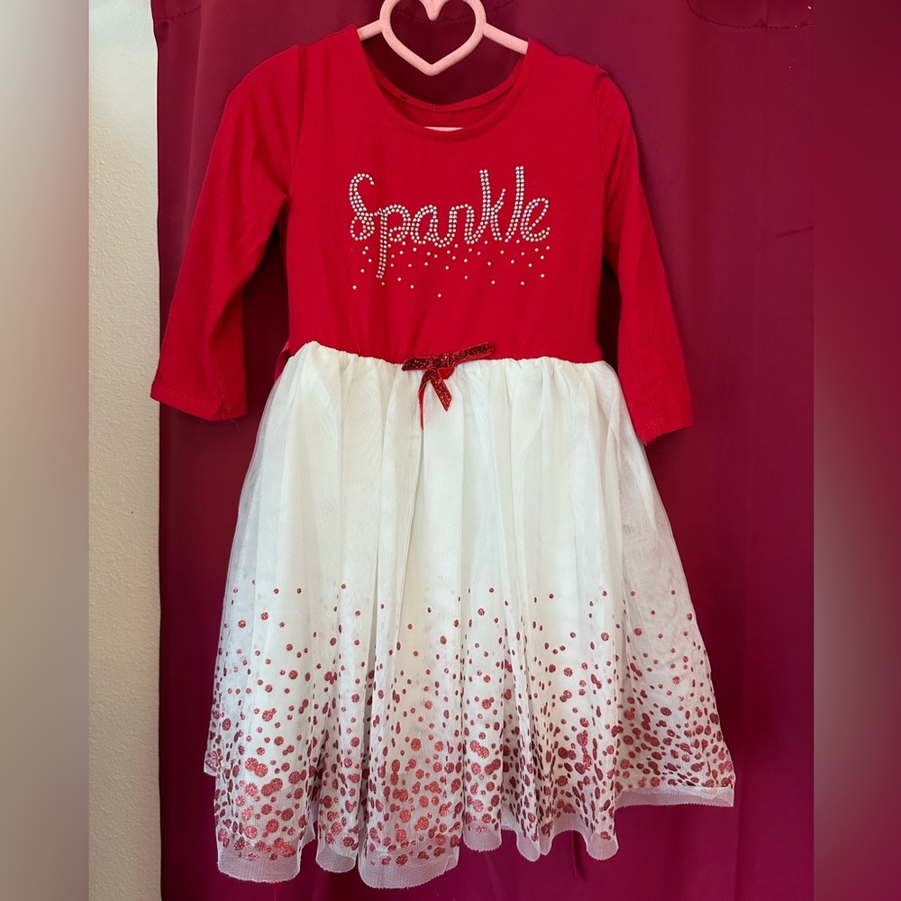 Price Drop - Zunie Tulle Dress - Sparkle